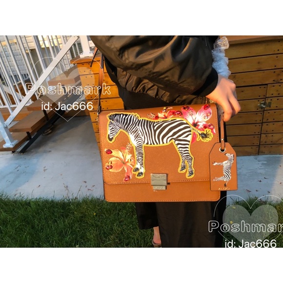 Brand NEW Unused ❤️🔥 Authentic Aldo plumspriings Zebra crossbody bag purse - Picture 3 of 11